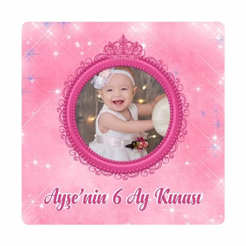 6 Ay Kınası Temalı Magnet